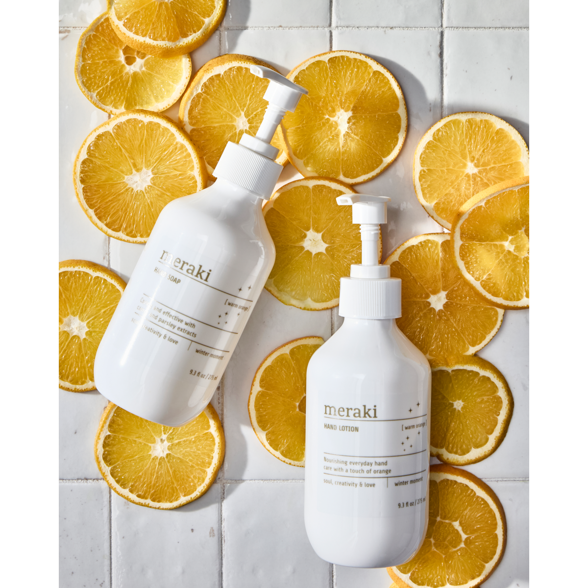 Meraki Gaveæske, Warm orange, Winter moment, 275 ml