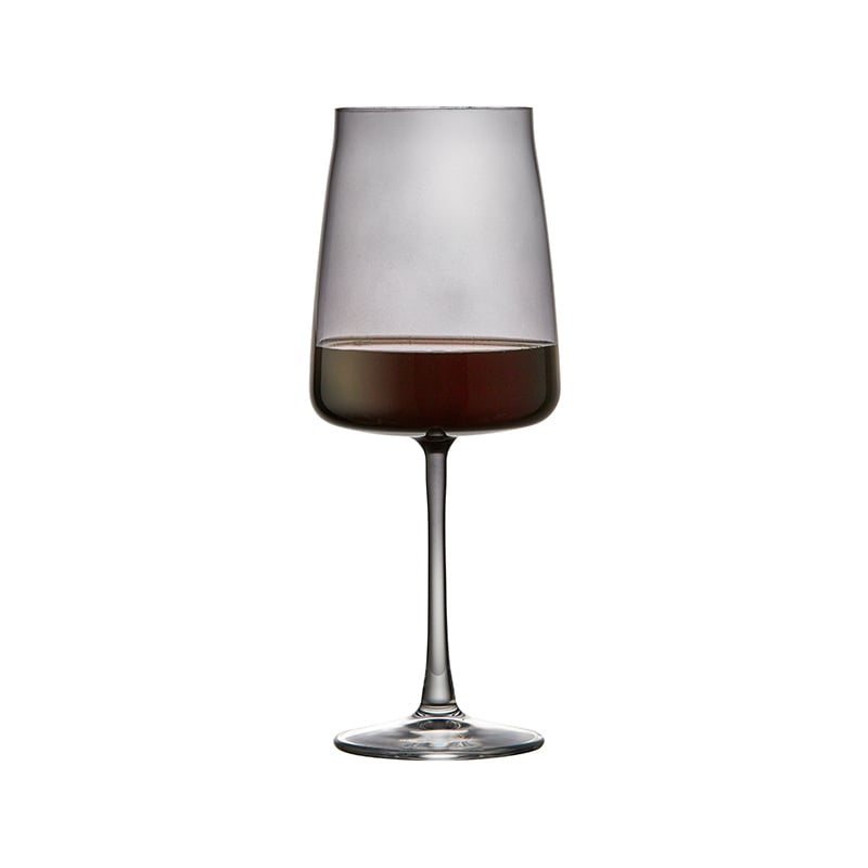 lyngby glas krystal zero rødvinsglas 54cl smoke - 8 stk.