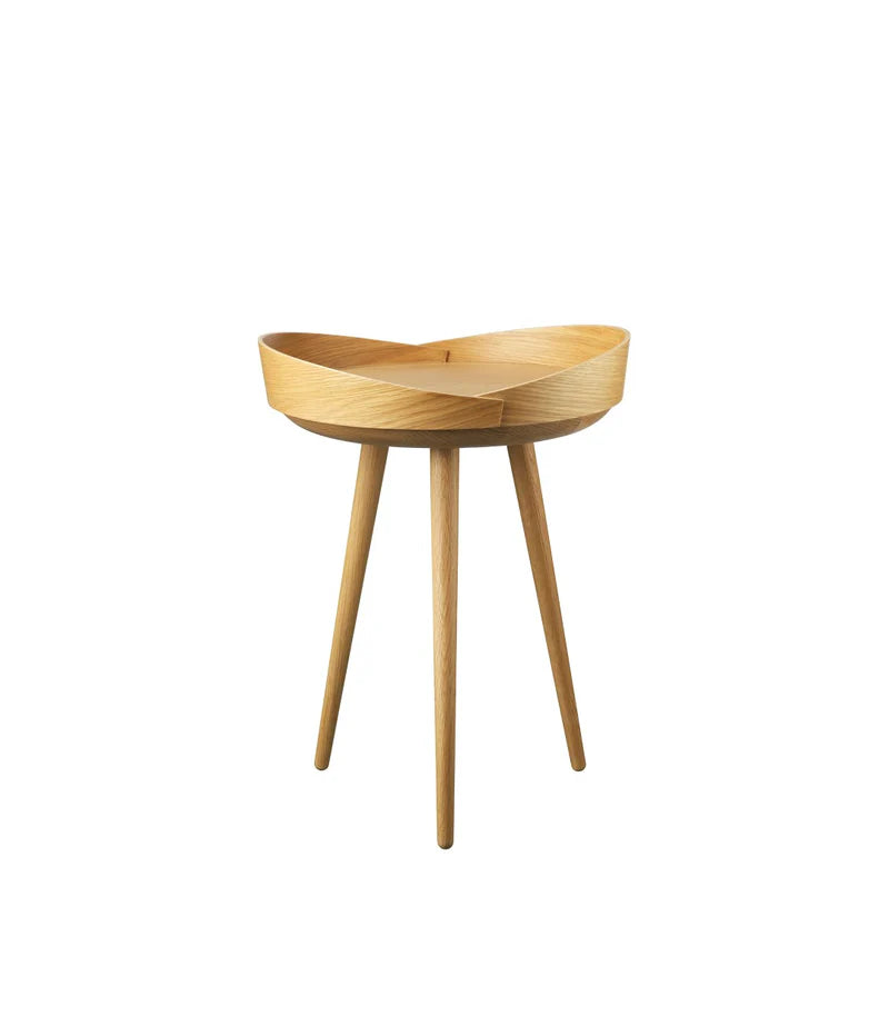 FDB Møbler D106 Bakkebord - Ø: 38 cm Eg