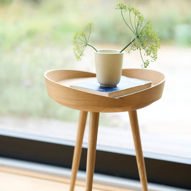 FDB Møbler D106 Bakkebord - Ø: 38 cm Eg