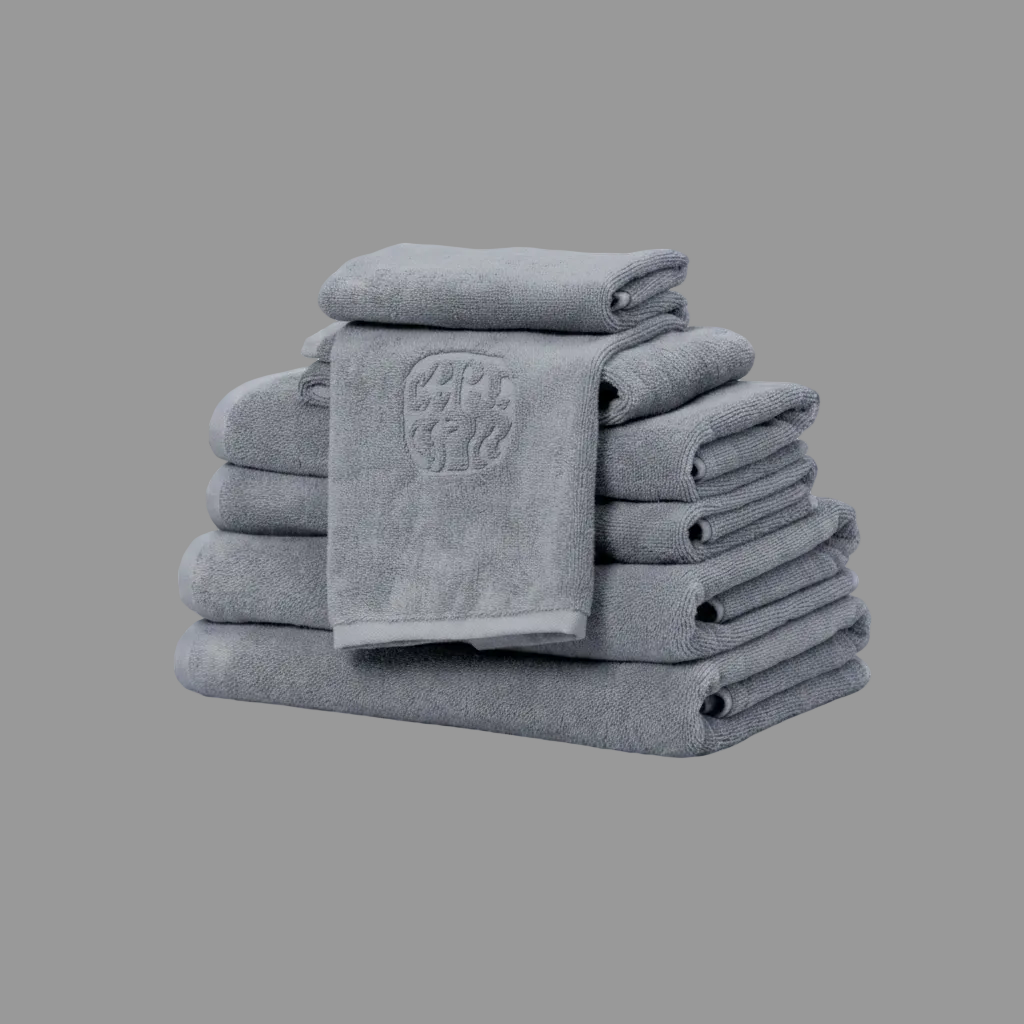 LAGERSALG: Georg Jensen Damask Håndklædepakke 6 stk., Ocean Grey