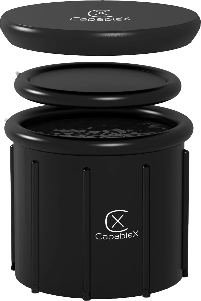 CapableX Udendørs Is-Bad, Ø85 cm, 420 L