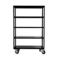 House Doctor Reol m. 4 hjul, HDTrolley, Mat sort