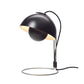 Verner Panton VP4 bordlampe mat sort