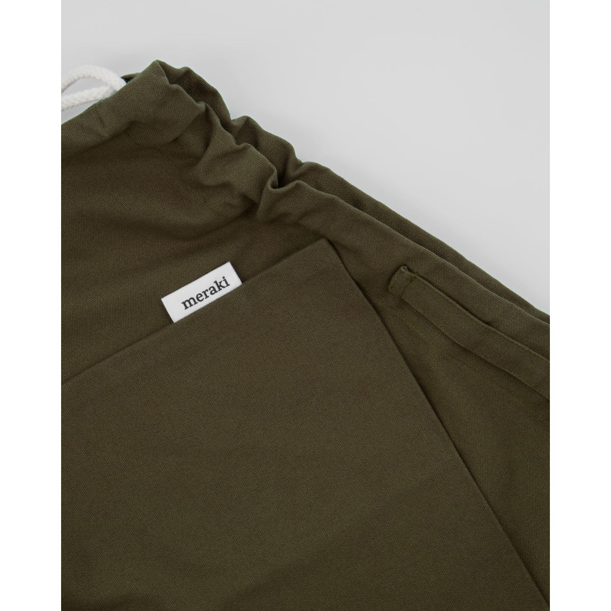 Meraki Cotton bag, MKCataria, Army green