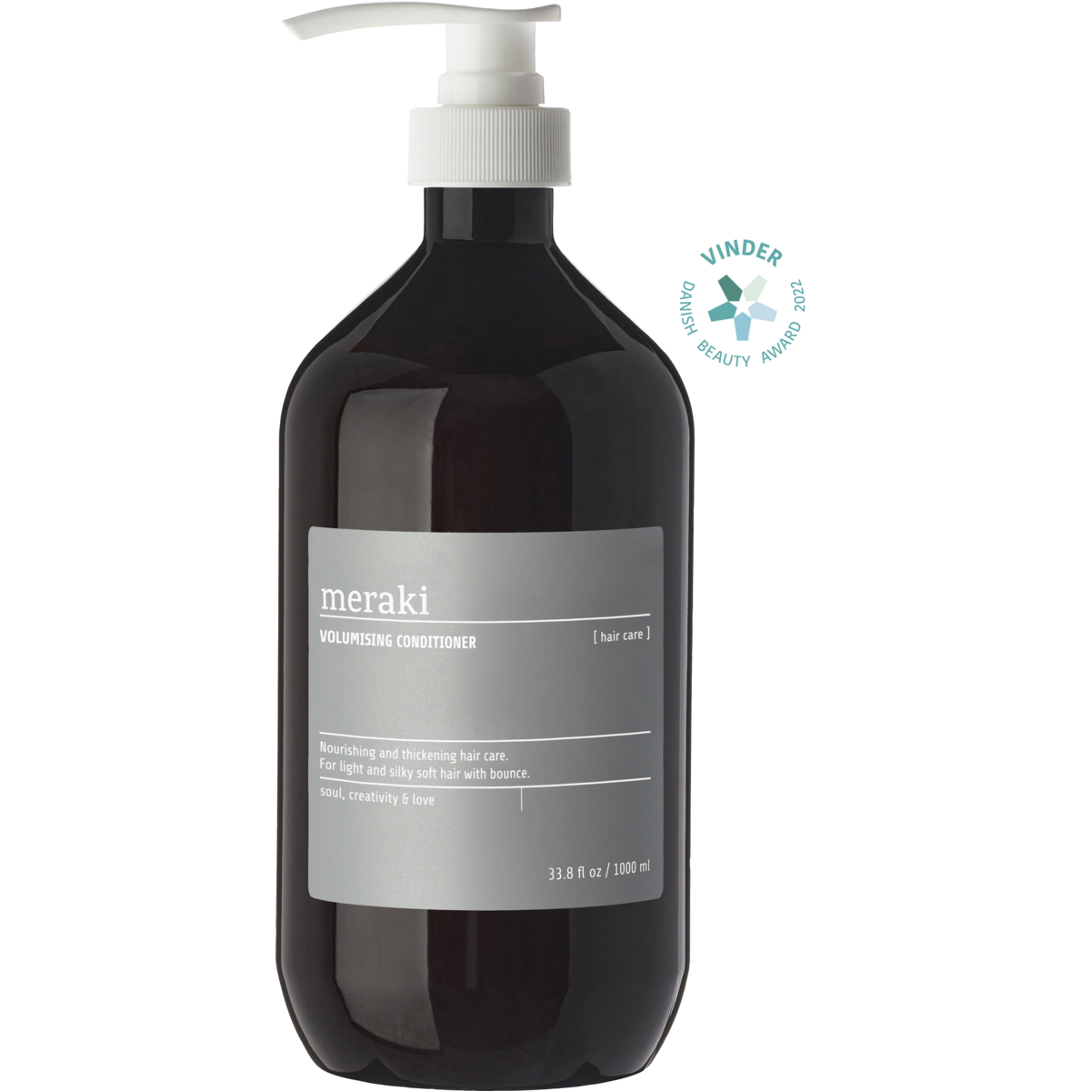 Meraki Volumising shampoo 1000 ml og Volumising conditioner 1000 ml