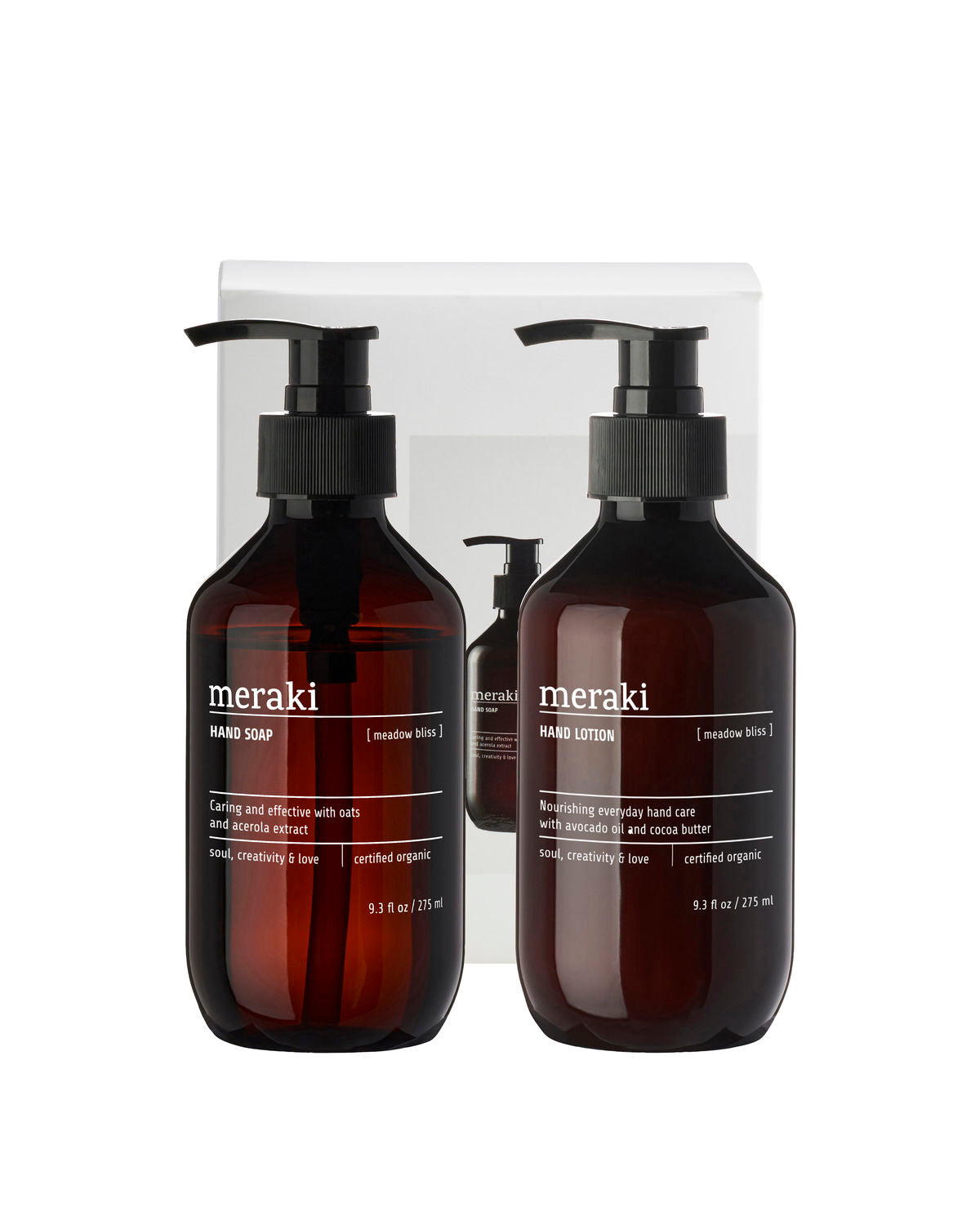 Meraki Gaveæske, Meadow bliss, Simply hand care, Hvid