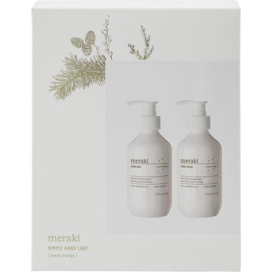 Meraki Gaveæske, Warm orange, Winter moment, 275 ml