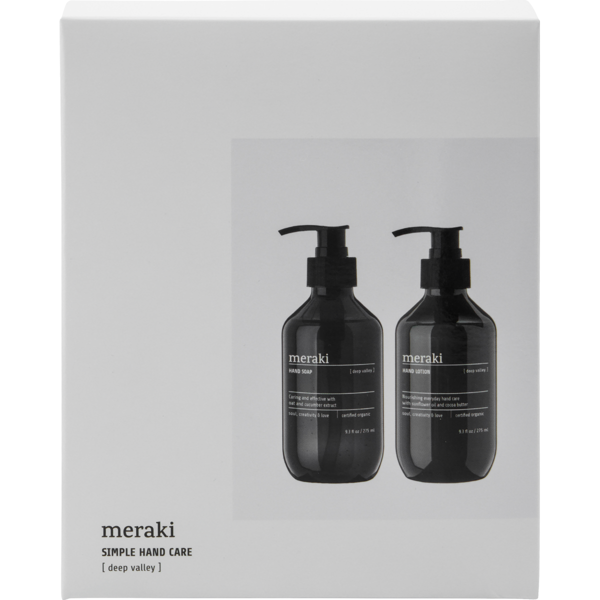 Meraki Gaveæske, Deep valley, Simple hand care, 275 ml