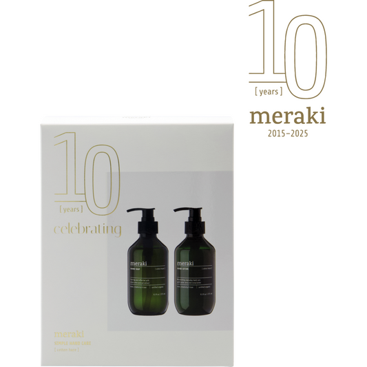 Meraki Gaveæske, Cotton Haze, Simple hand care, 275 ml
