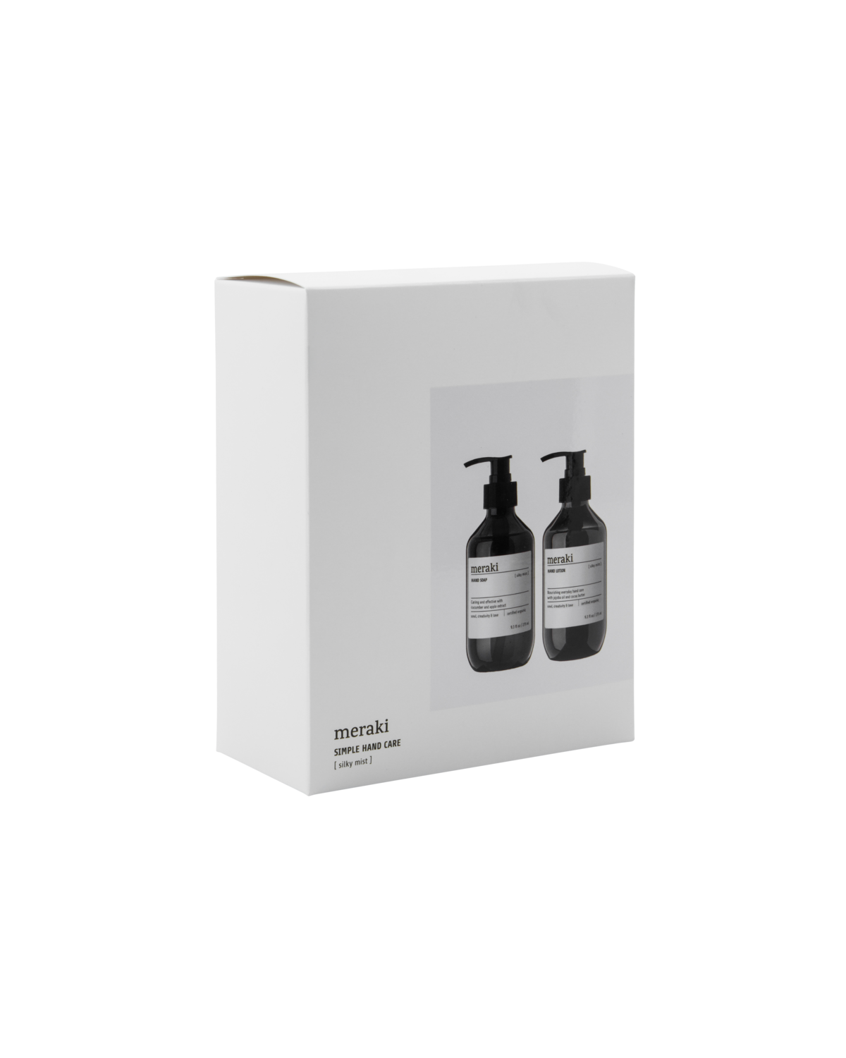 Meraki Gaveæske, Silky Mist, Simple hand care, 275 ml