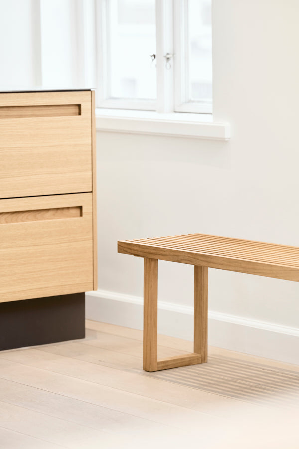 Noble Denmark Senza bænk - Teak