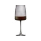 lyngby glas krystal zero rødvinsglas 54cl smoke - 8 stk.