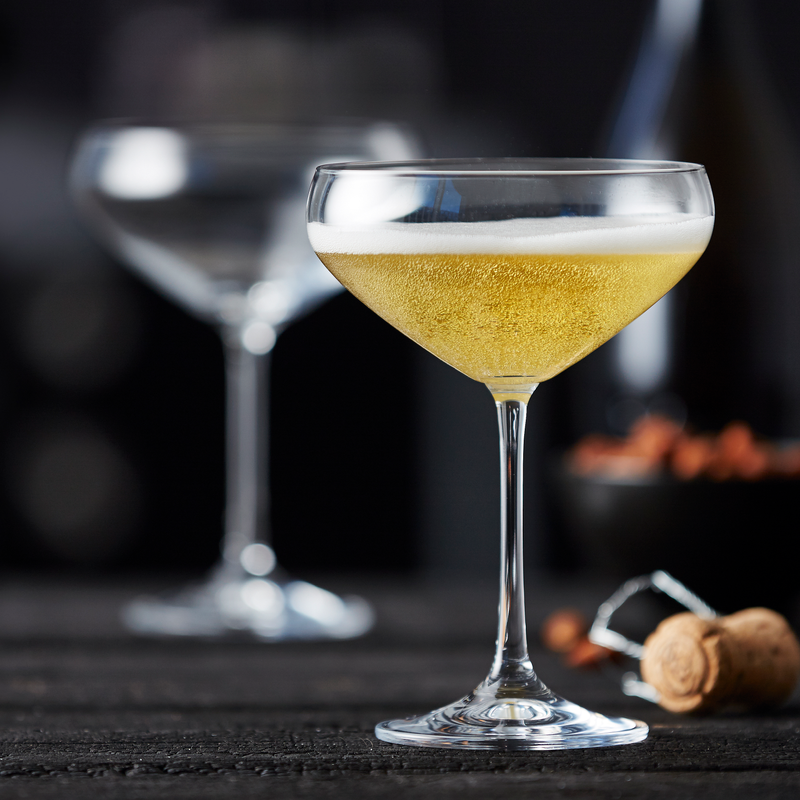 Lyngby Glas Juvel champagneskål 34 cl 4 stk.