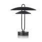 Hyldest til farfar, Arne Jacobsen, bordlampe blank sort
