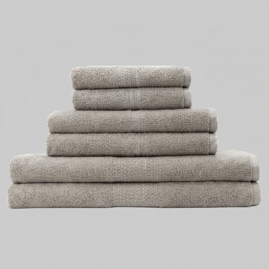 Georg Jensen Damask Håndklædepakke 6 stk. L, Sage Grøn eller Taupe