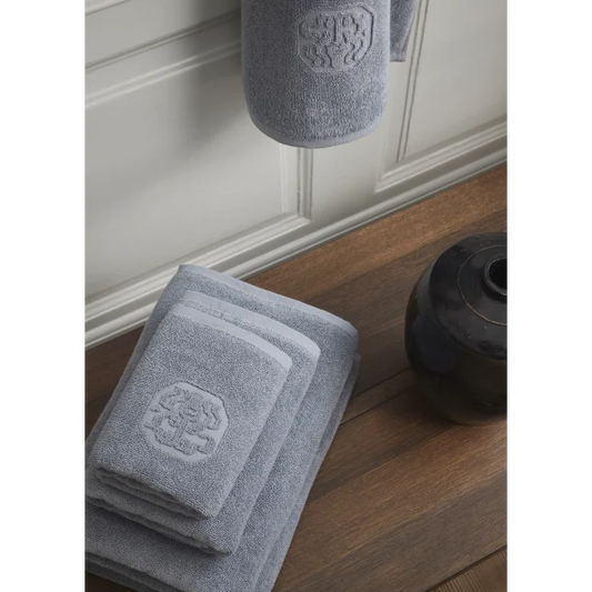 Georg Jensen Damask Gæstehåndklæder 2 stk 50x100cm Ocean Grey