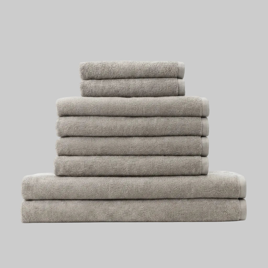 Georg Jensen Damask Håndklædepakke 8 stk. XL, Sage Grøn eller Taupe