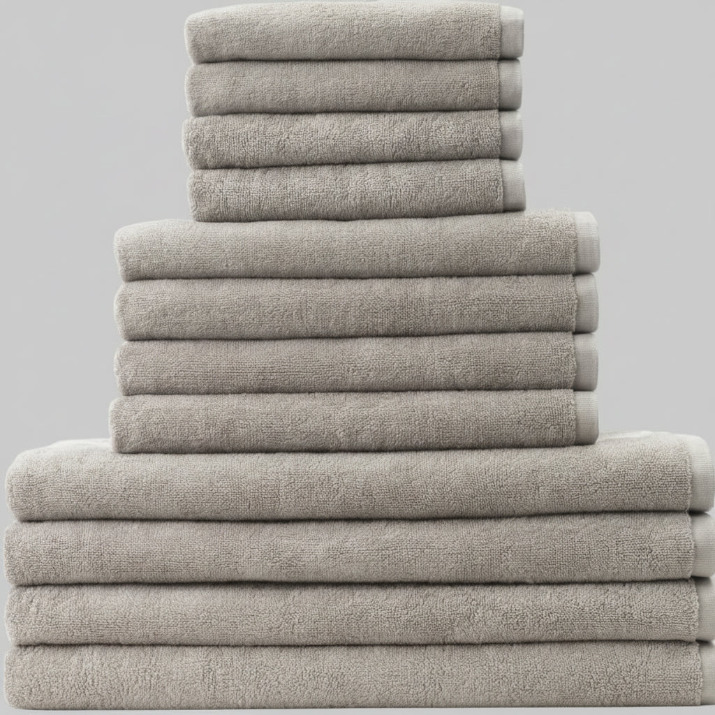 Georg Jensen Damask Håndklædepakke 12 stk. XXXL, Sage Grøn eller Taupe