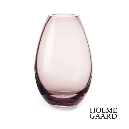 Holmegaard Cocoon Vase H11,5, rosa