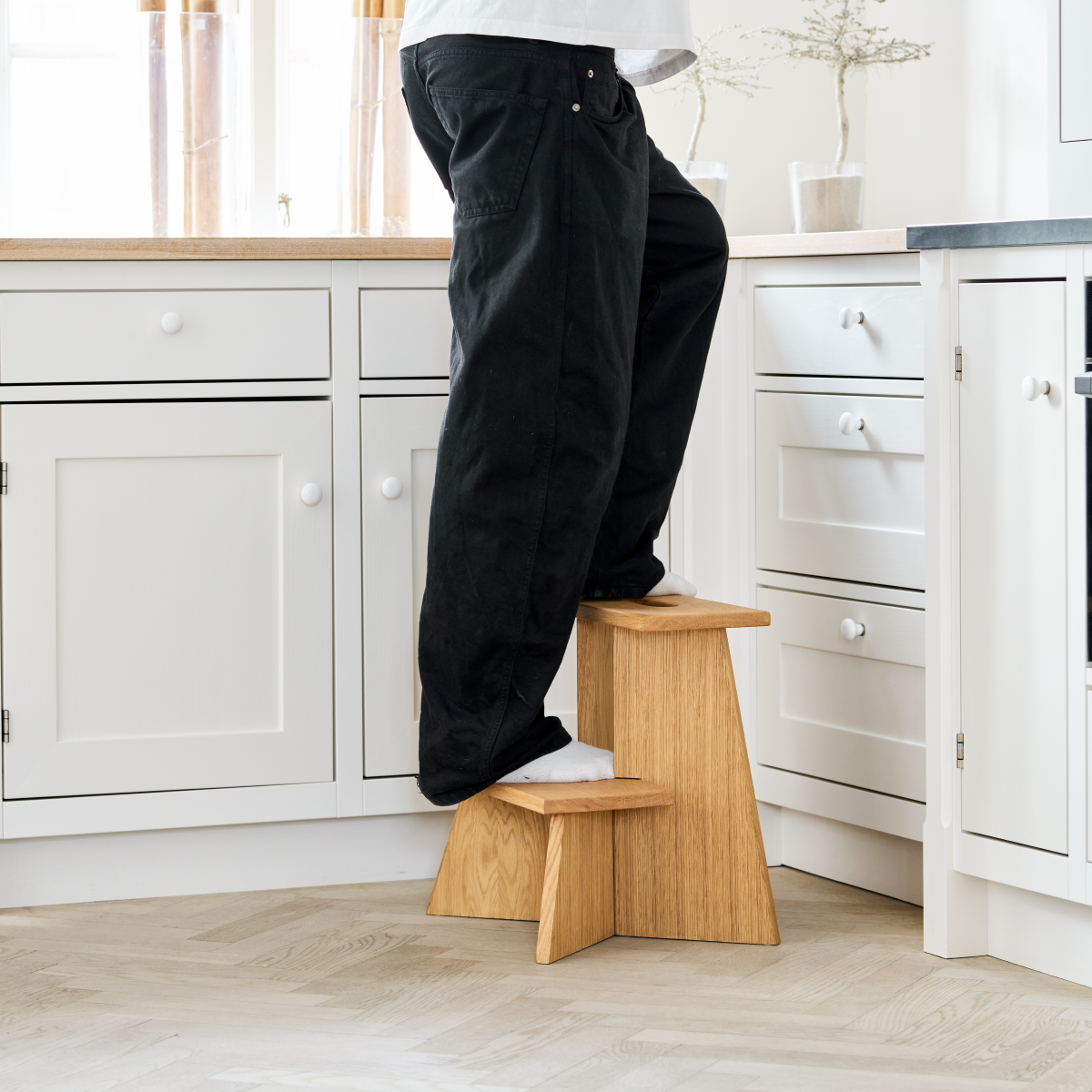 Kath&Andersen KA54 trappeskammel i egetræ