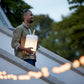Kooduu Atmos LED lampe med indbygget højtaler og drinks køler