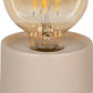 Milano LED Lampe, sand, 2 stk.