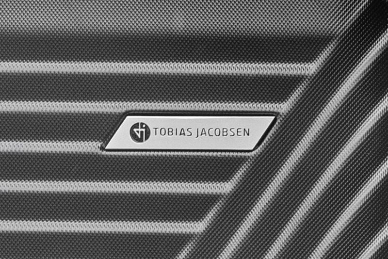 Tobias Jacobsen kuffert og carryon, sort