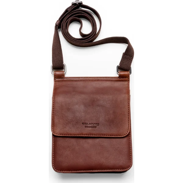 Velorbis Crossbody i Bøffellæder, brun